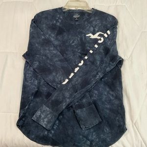 Men’s Hollister blue long sleeve, M